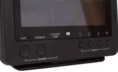 foto stacja meteorologiczna Bresser 5-in-1 z kolorowym wyświetlaczem, czarna,  6