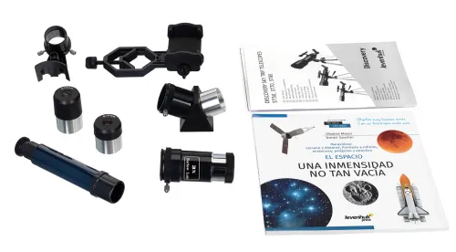 zdjęcie teleskop Levenhuk Discovery Sky Trip ST70 z książką,  4