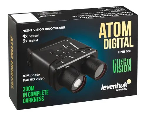obraz lornetka noktowizyjna Levenhuk Atom Digital DNB100,  10
