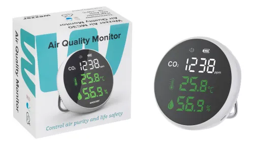 obraz miernik zanieczyszczenia powietrza Levenhuk Wezzer Air MC30,  3