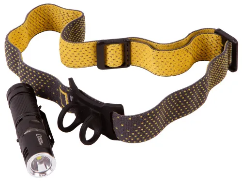 zdjęcie latarka Bresser National Geographic ILUMINOS 450 LED z mocowaniem na głowę,  4