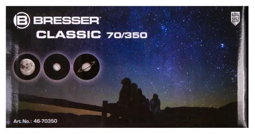 fotografia teleskop Bresser Classic 70/350 AZ,  15