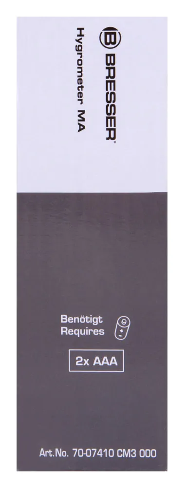 zdjęcie higrometr Bresser z alarmem pleśniowym, czarny,  12