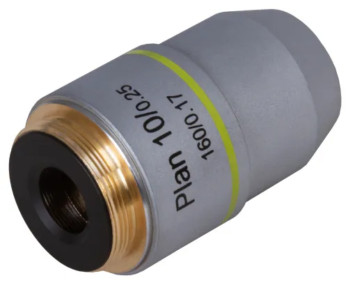 foto obiektyw planarno-achromatyczny Levenhuk MED 10x,  3