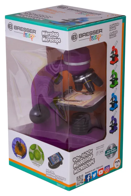 obraz mikroskop Bresser Junior Biolux SEL 40–1600x,  11