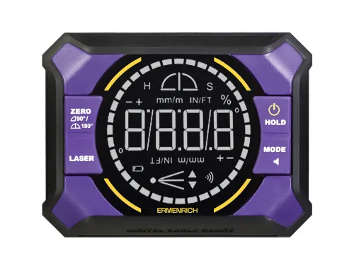 foto poziomica cyfrowa Ermenrich Verk LQ50 z laserem,  4