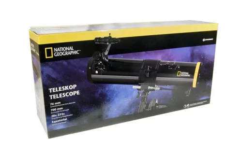 obraz teleskop Bresser National Geographic 76/700 EQ,  3
