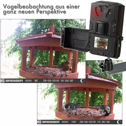obraz kamera do obserwacji dzikich zwierząt Bresser 90° 16 MP,  5