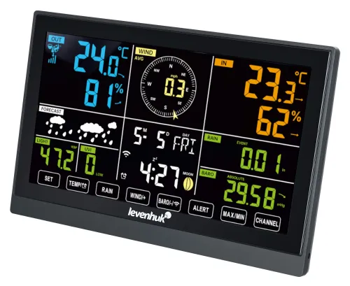 obraz stacja meteorologiczna Levenhuk Wezzer PLUS LP150,  2