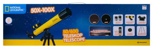 foto teleskop Bresser National Geographic 50/600 AZ,  13