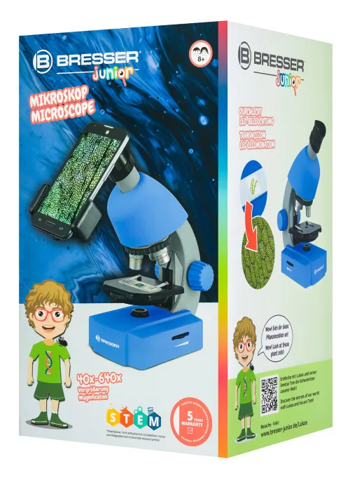 zdjęcie mikroskop Bresser Junior 40x-640x,  12