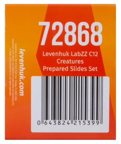 obraz zestaw preparatów zwierzęcych Levenhuk LabZZ C12,  10