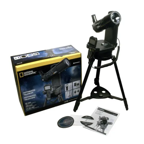 obraz teleskop Bresser National Geographic 70/350 GOTO,  2