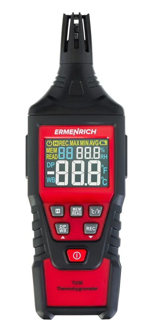 obraz termohigrometr Ermenrich Wett TU30,  4