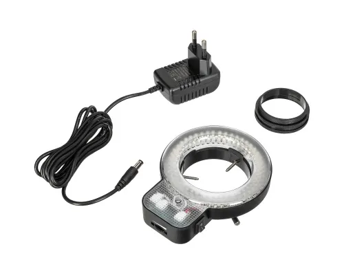 obraz lampa pierścieniowa MAGUS LED 144A z adapterem z gwintem,  8