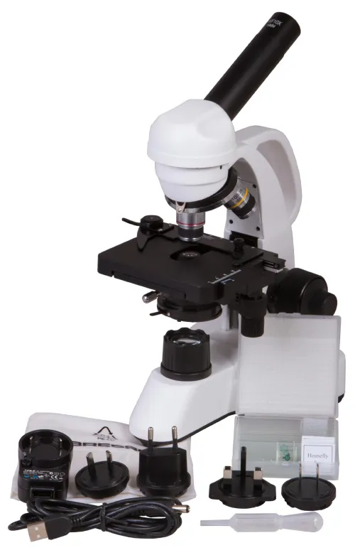 foto mikroskop Bresser Biorit TP 40–400x,  2