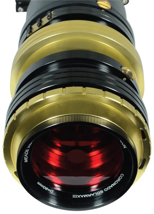 zdjęcie teleskop słoneczny Coronado SolarMax III 90 mm Double Stack z systemem RichView i BF30,  7