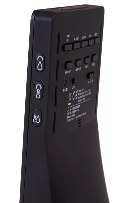 zdjęcie stacja meteorologiczna Bresser Temeo Life H z kolorowym wyświetlaczem, czarna,  6