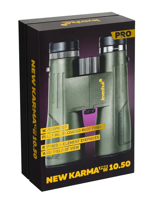 foto lornetka Levenhuk New Karma PRO ED 10x50,  13