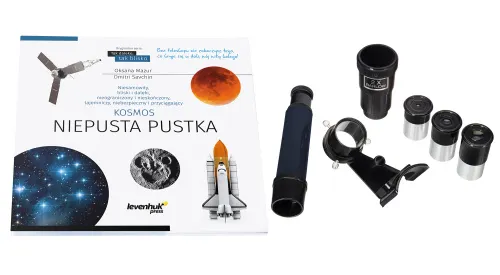 foto teleskop Levenhuk Discovery Spark 767 AZ z książką,  3