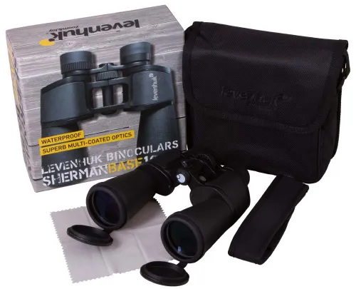 obraz lornetka Levenhuk Sherman BASE 10x50,  2