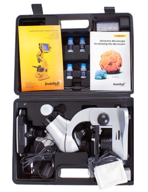 foto biologiczny mikroskop cyfrowy Levenhuk D70L,  15