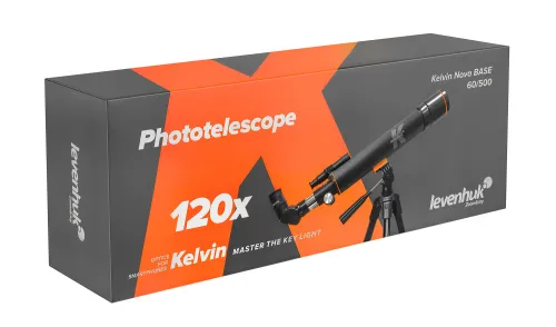 zdjęcie fototeleskop Levenhuk Kelvin Nova BASE 60/500,  17