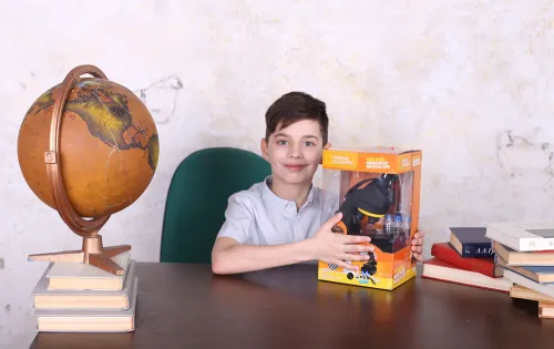 fotografia mikroskop Bresser National Geographic 40–640x z adapterem do smartfona,  9