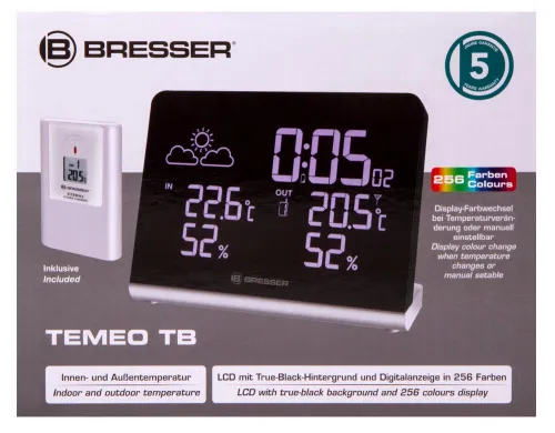 foto stacja meteorologiczna Bresser Temeo TB RC,  14