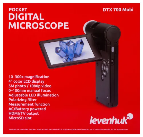 zdjęcie mikroskop cyfrowy Levenhuk DTX 700 Mobi,  18