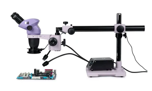 obraz mikroskop stereoskopowy MAGUS Stereo 8BR do napraw urządzeń elektronicznych,  2