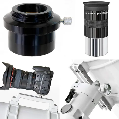 fotografia teleskop Bresser Messier NT-150/750 Hexafoc EXOS-2/GOTO,  4