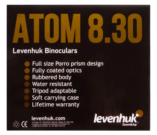 zdjęcie lornetka Levenhuk Atom 8x30,  15
