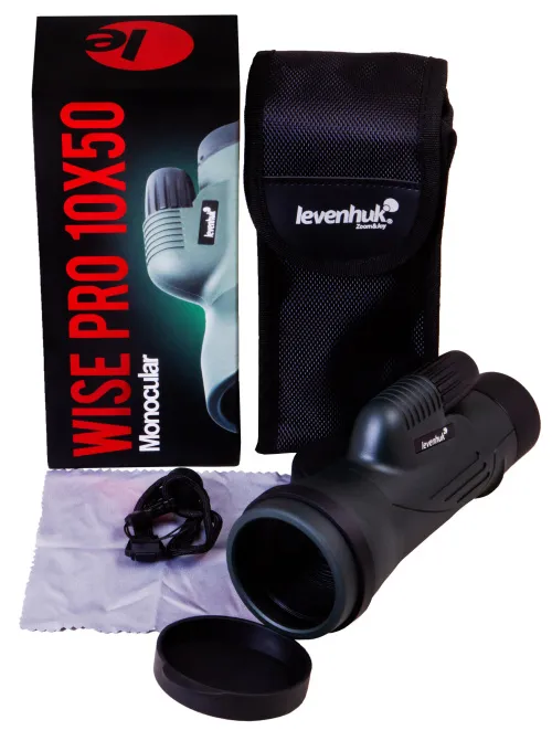 fotografia monokular Levenhuk Wise PRO 10x50,  5