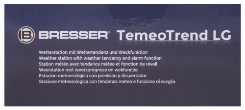 zdjęcie stacja meteorologiczna Bresser TemeoTrend LG RC, czarna,  15