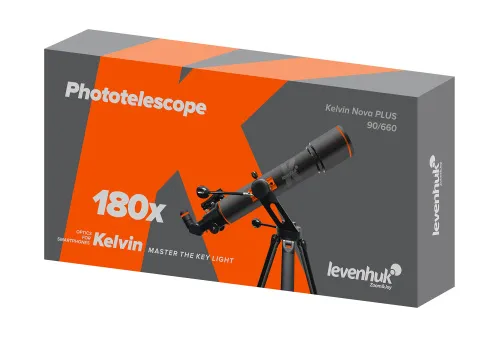 fotografia fototeleskop Levenhuk Kelvin Nova PLUS 90/660,  6