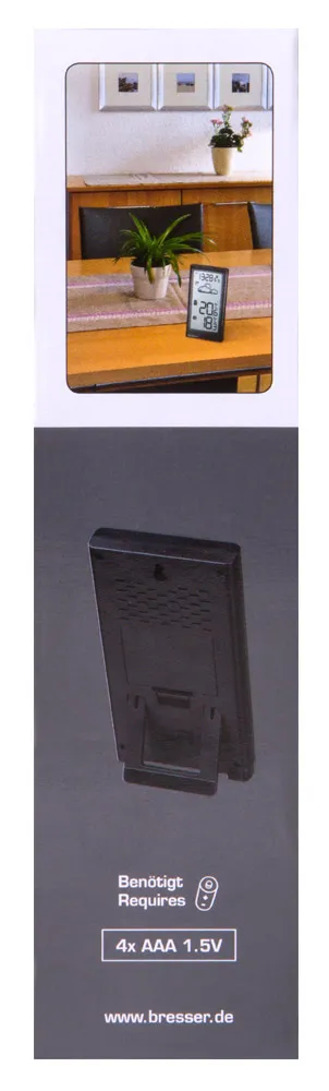 obraz stacja meteorologiczna Bresser Temp,  12