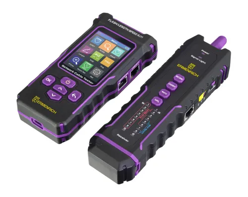 fotografia wielofunkcyjny tester przewodów Ermenrich NetGeeks NP50,  4