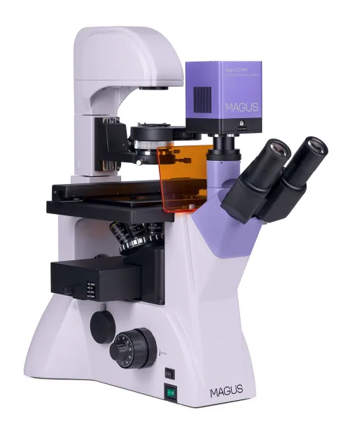 obraz odwrócony mikroskop fluorescencyjny cyfrowy MAGUS Lum VD500L,  4