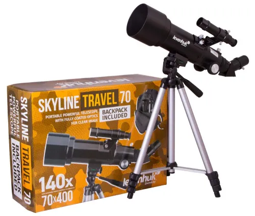 fotografia teleskop Levenhuk Skyline Travel 70,  2