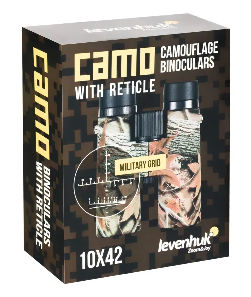zdjęcie lornetka Levenhuk Camo 10x42 z celownikiem,  14