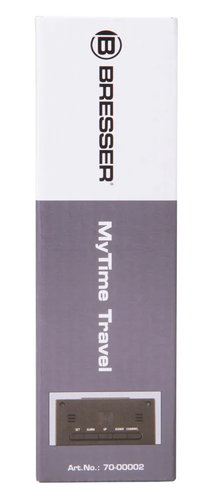 fotografia stacja meteorologiczna Bresser MyTime Travel  z budzikiem,  14