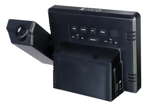 obraz termometr Levenhuk Wezzer BASE L70 z projektorem i zegarem,  5