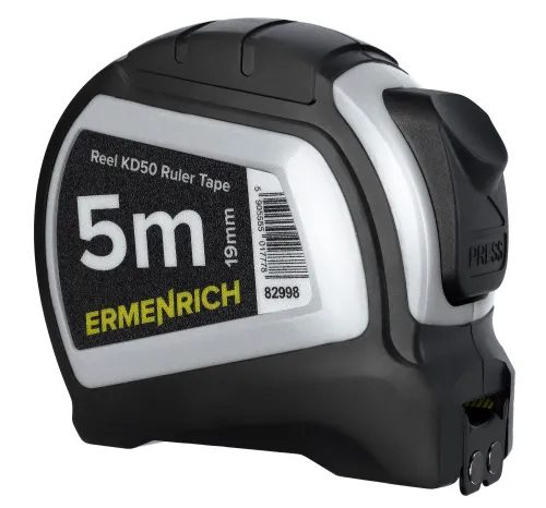 fotografia taśma miernicza Ermenrich Reel KD50,  3