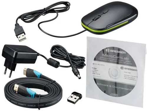 zdjęcie kamera mikroskopowa Bresser MikroCam PRO HDMI 5MP,  2