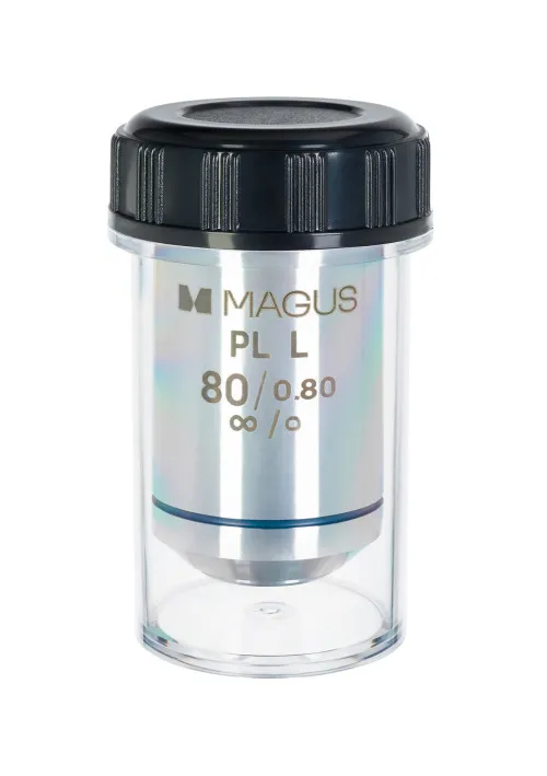 foto obiektyw MAGUS 80PLL 80х/0,80 Plan L WD 1,25 mm,  2