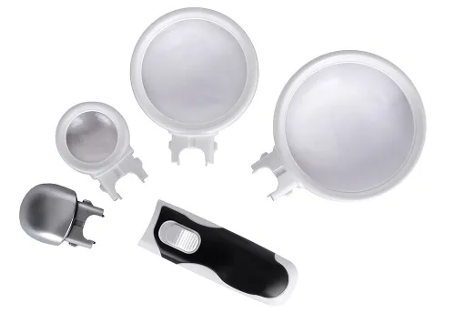 zdjęcie czarna lupa Levenhuk Zeno Multi ML17,  5