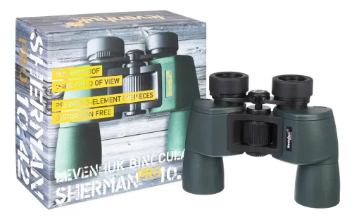 foto lornetka Levenhuk Sherman PRO 10x42,  9