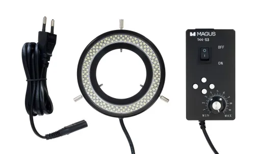 foto lampa pierścieniowa MAGUS LED 144-S4 ze sterowaniem sektorowym,  11