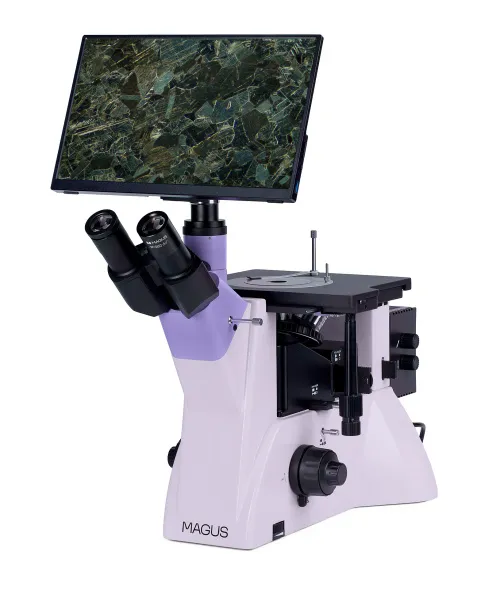 foto odwrócony mikroskop metalurgiczny cyfrowy MAGUS Metal VD700 BD LCD,  3